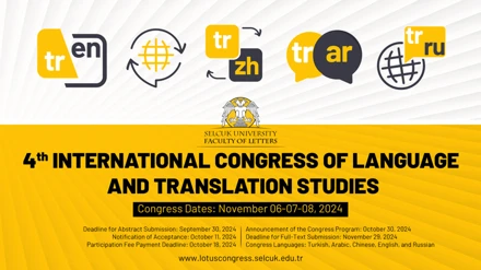 4th International Congress of Language And Translation Studies 